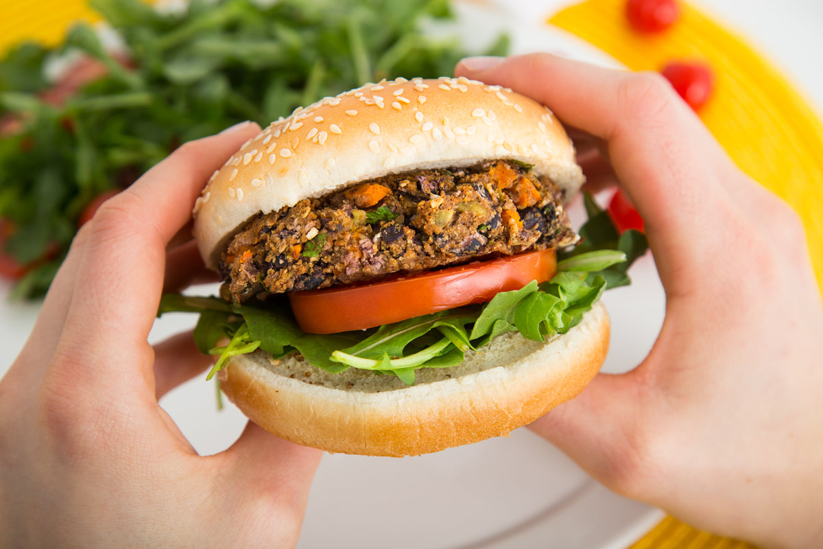 Recipe - Cricket powder bean burger