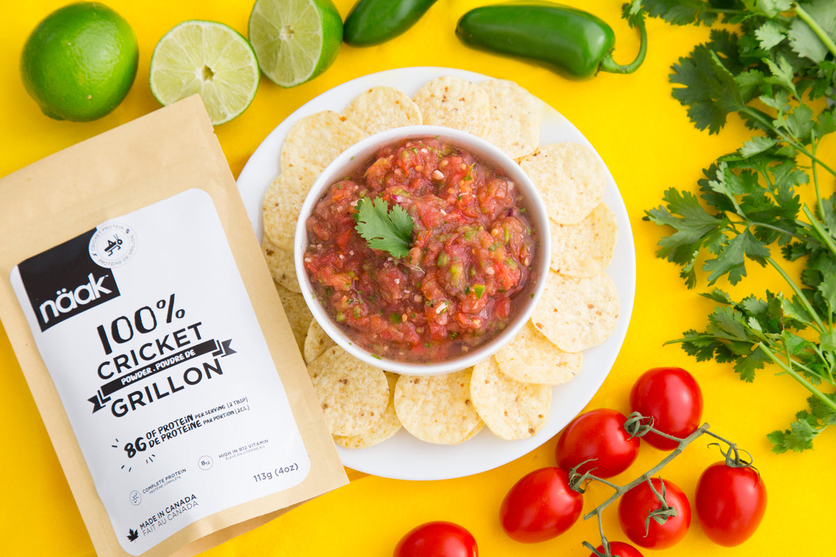 Recipe - Cricket Powder Tomato Salsa