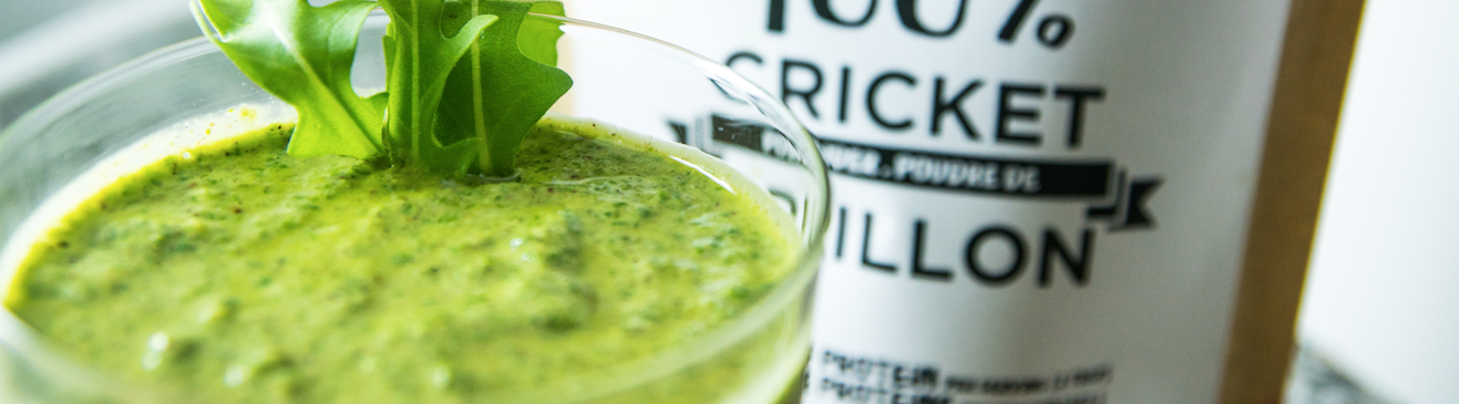 Recipe - Cricket powder pesto