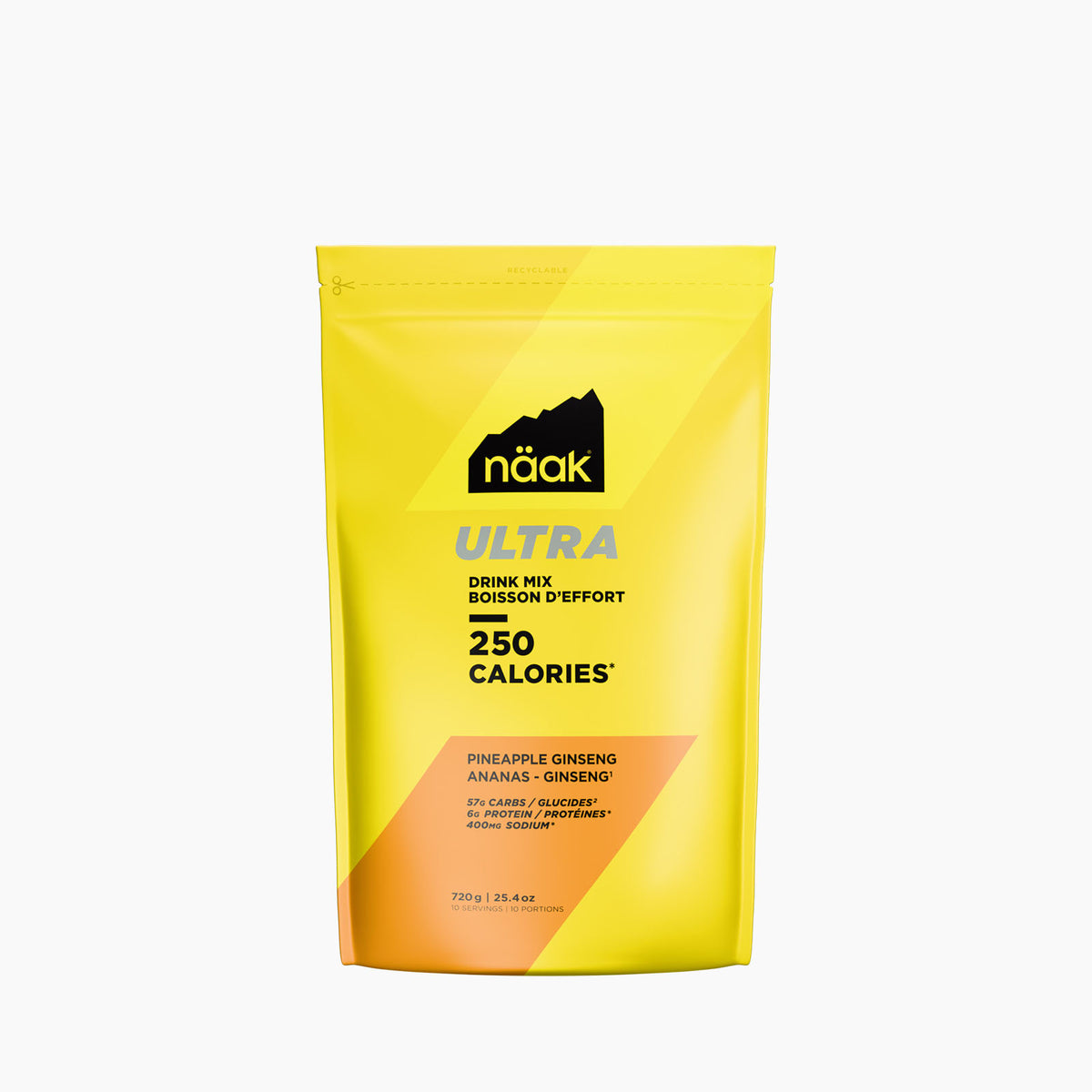 ULTRA™ Drink Mix 250 · Pineapple Ginseng · Bag