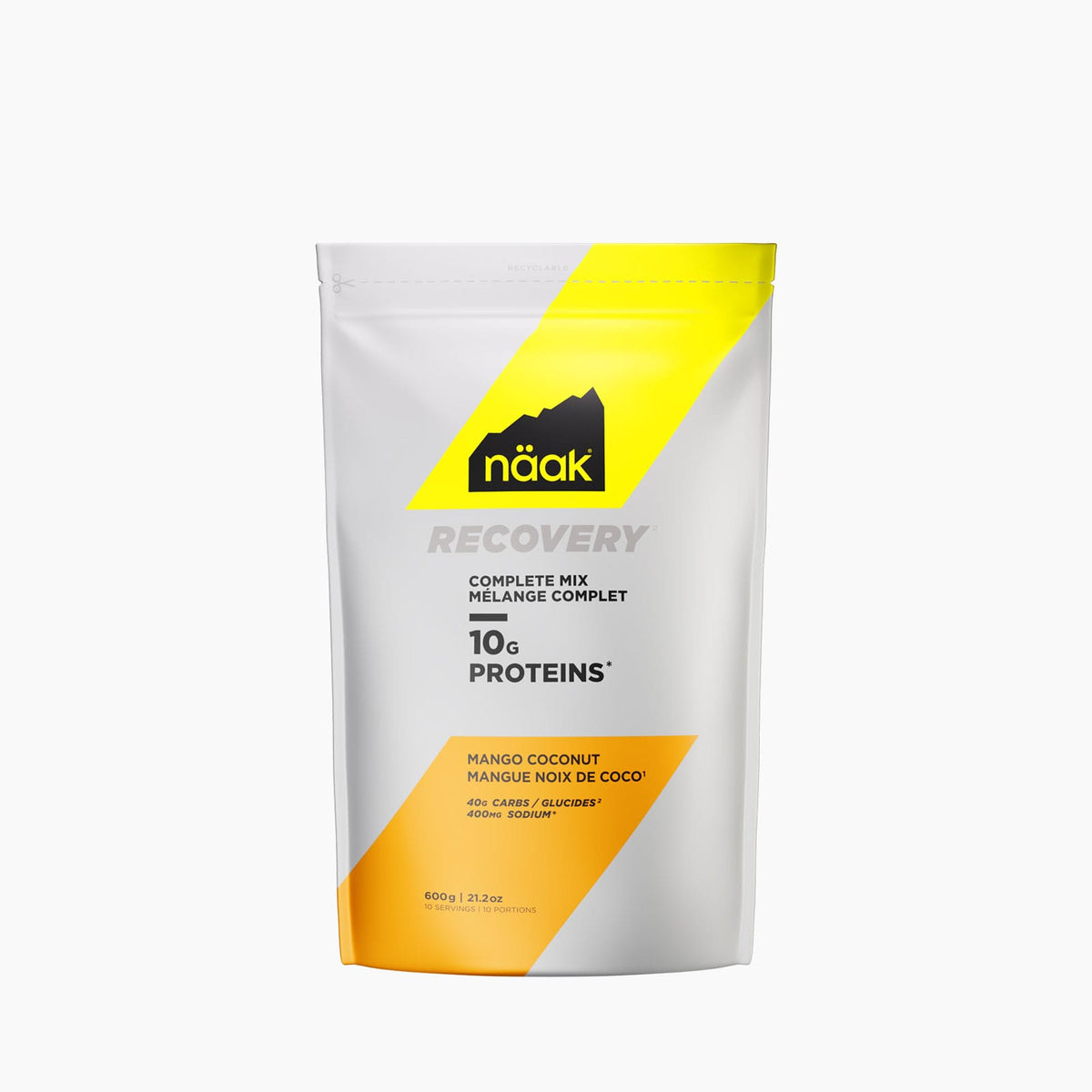RECOVERY™ Complete Mix 10 · Mango Coconut · Bag