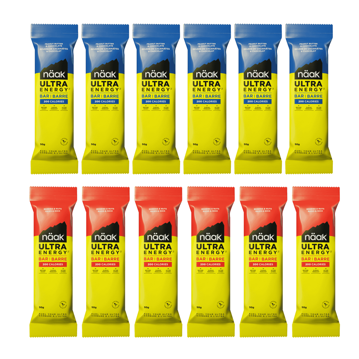 Näak Energy Bar | Caffeine-free Pack